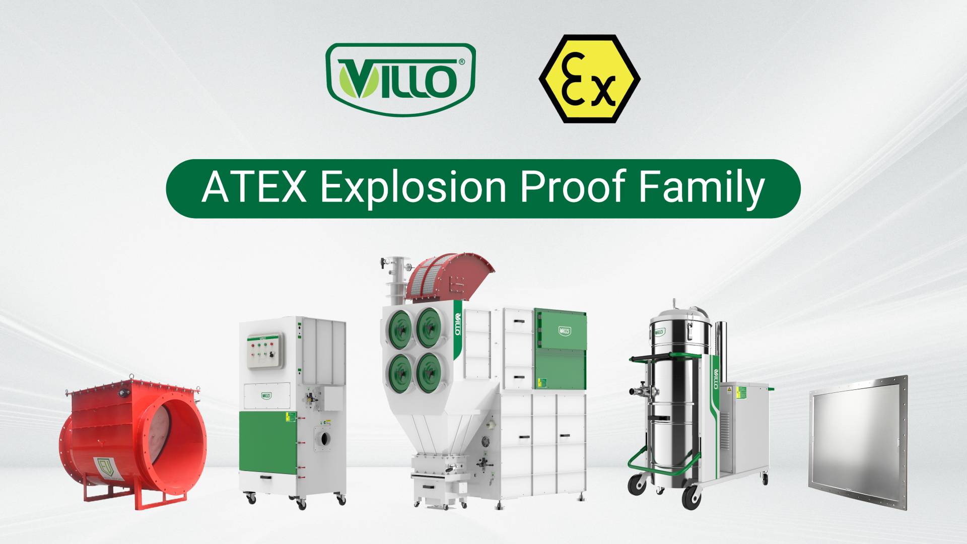 Villo erweitert ATEX-zertifizierte Linie mit VJFHB-Staubs ammler